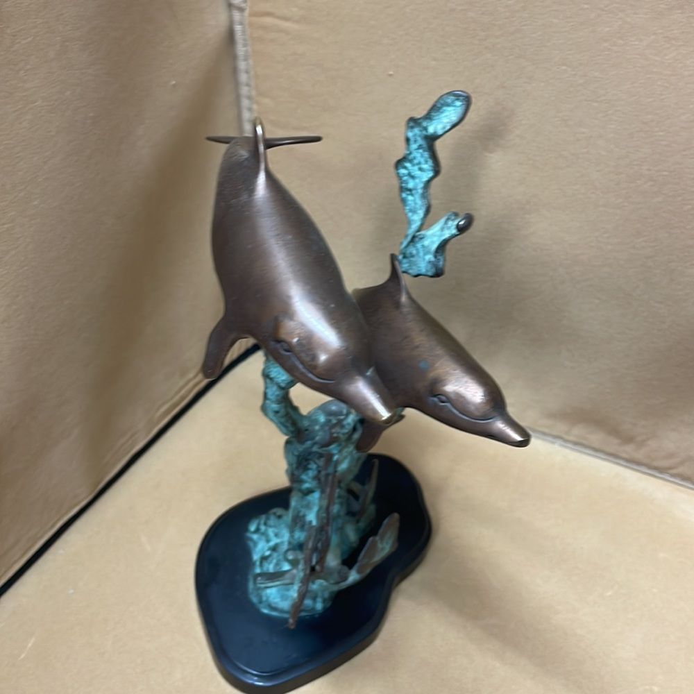 Bronze Dolphens & Fish From Hawaii - Picture 10 of 10
